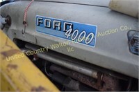 Ford 4000 (blue & silver) 6 volt, select-o-speed w