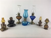 Vintage Miniature Oil Lanterns (7)