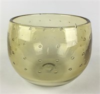 Vintage Murano Large Glass Bowl