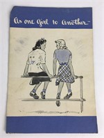 1940's Girl's Menstruation Pamphlet