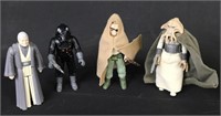 Vintage 1980's Star Wars Action Figures (4)