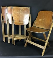 Vintage Lakewood School District Auditorium Chairs