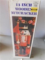Nutcracker: 14" wood