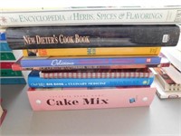 Books: various cookbooks, see photos