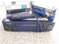 Sharp VHS 4-head video player