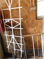 Wooden trellis - twigs for creating - drying rack