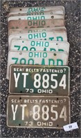 1973 Ohio Plates & More