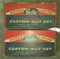 Nos Gatke Corp Brake Lining Br227D & Br1186D