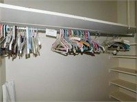 All hangers in closet