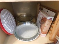 Pie pans - pie & cake divider -cooling rack