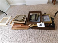 Large asst. of picture frames of various sizes