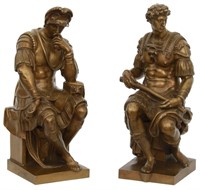 Sauvage Sculptures of Giuliano & Lorenzo de Medici