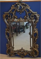 Baroque-style gold Gilt Framed Mirror