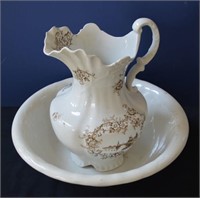 Ami Porcelain Antique-style Washbasin & pitcher