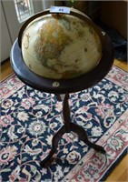 Antique-style Globe with Raised Relief