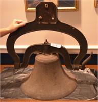 Antique #2 Cast Iron School Bell