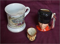 Royal Daulton Head Mug & Shaving Mug