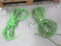 Lot Of 2 25' Extention Cords.  Both Need New Ends
