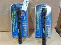 Pair Of Magnetic Led Flashlights