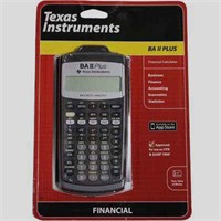 Texas Instruments  Plus Financial Calculator
