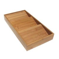 Bamboo Spice Drawer Tray