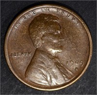 1909-S-VDB LINCOLN CENT  XF