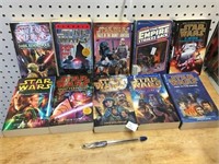 GROUP OF 10 STAR WARS BOOKS GROUP