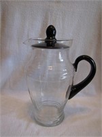 Beautiful Paden City Pitcher 11" to top of lid