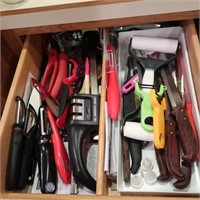 Contents of 2 Drawers-Utensils, S&P Shakers