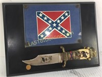 General Lee tribute plaque & Knife