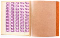 Stamps U.S. Postage 1935-1939 Commemorative Sheets