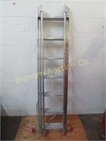 Aluminum Extension Ladder 11ft Partial A Frame