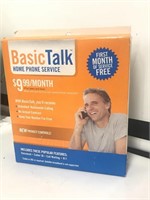 New basic talk home phone service