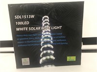 LED white solar rope light new