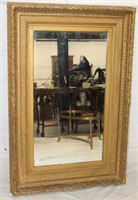 Antique Ornate Gesso Mirror