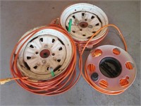 3 Reels of Extension Cords