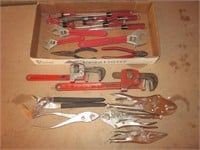 Pipe Wrenches, Adjustable Wrenches, Vise Grips