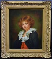 (after) G. Serrure Portrait of a Young Boy O/C