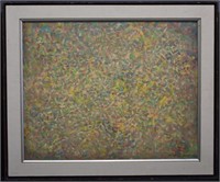 1963 Beauford Delaney Abstract Expressionist O/C