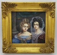 1832 Adele Pinot Portrait of Two Women