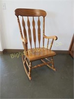 Wooden Rocking Chair w/ Arms