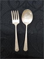 Child's fork an spoon