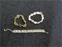 Three Vintage bracelets