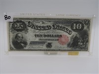 1880 $10 US NOTE (RED SEAL), #A21012850