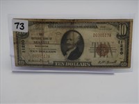 1929 $10 NATIONAL CURRENCY "FIRST NATIONAL