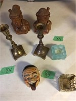Brass Candle Holder, & MORE
