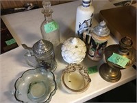 Steins, Marble Candy Dish, & More