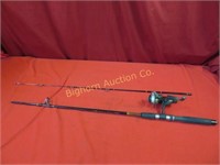 Ugly Stick 6 1/2ft Fishing Pole w/ Zebco RX20 Reel
