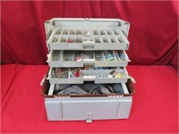 Large Plano 747 Tackle Box w/ Contents
