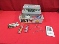 Tackle Box w/ Contents: Fish Know Book,